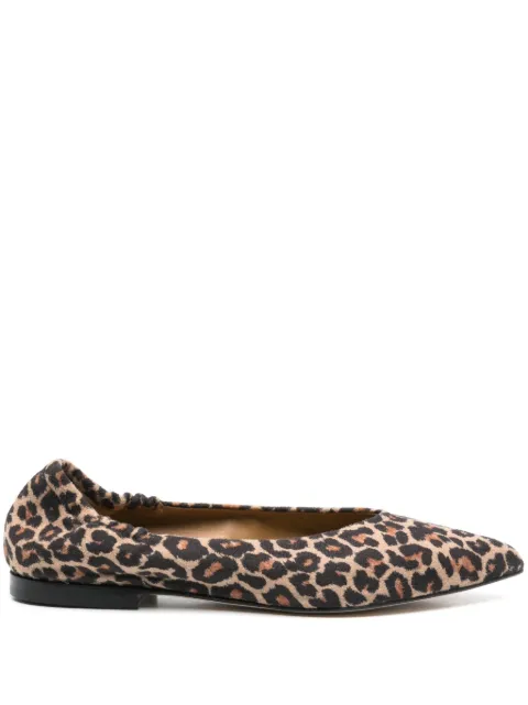 Anna F. leopard-print ballet flats