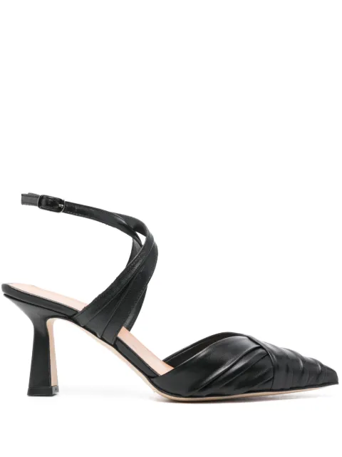 The Seller 70 mm leren pumps