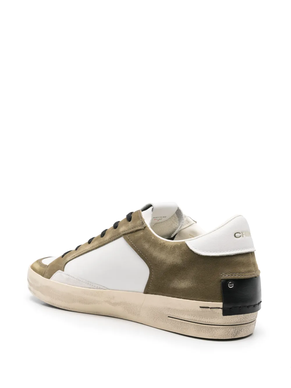 Crime London panelled sneakers White
