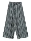 Pierre-Louis Mascia Aloe palazzo trousers - Green
