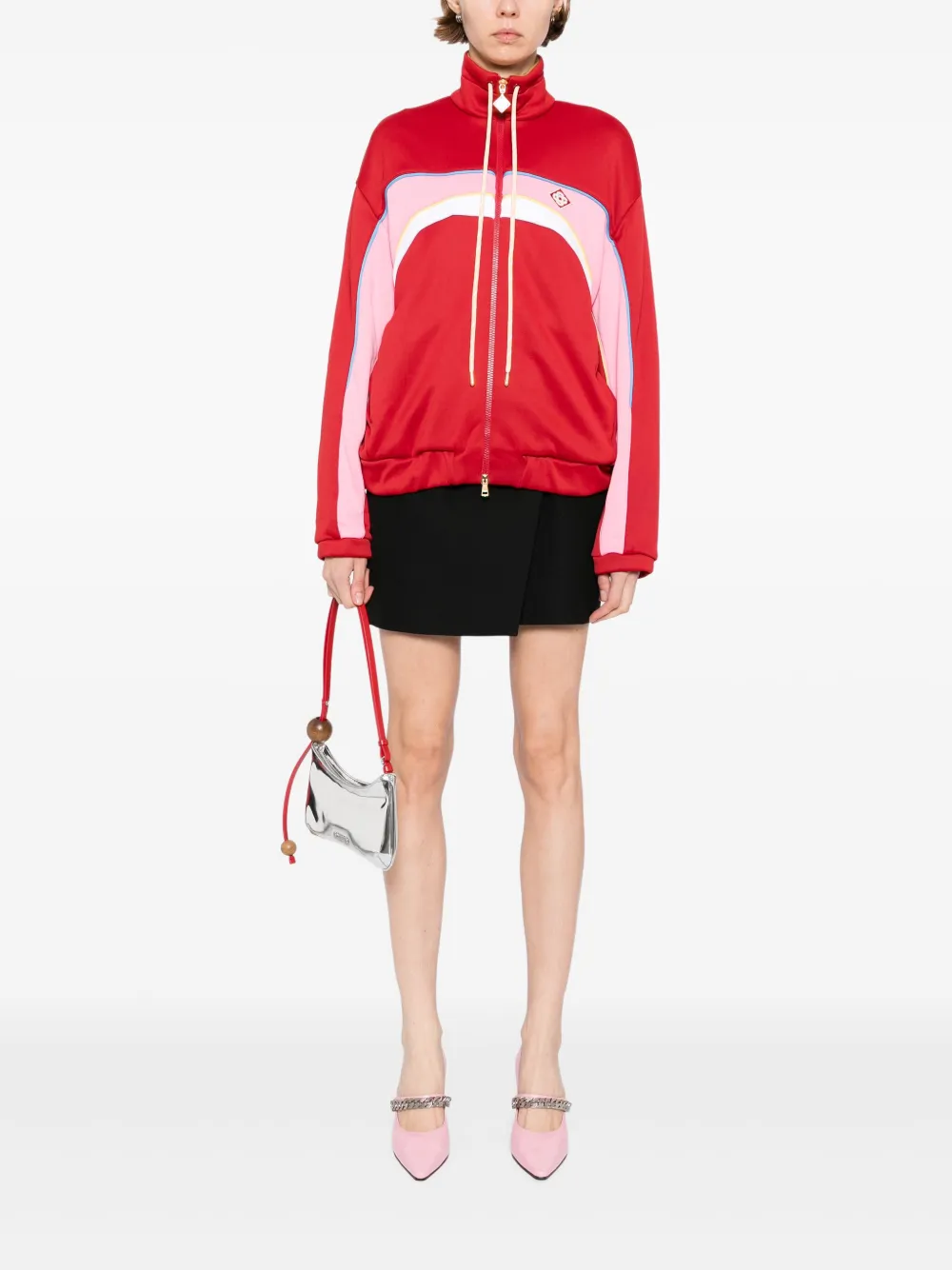 Shop Casablanca Tricot Track Jacket