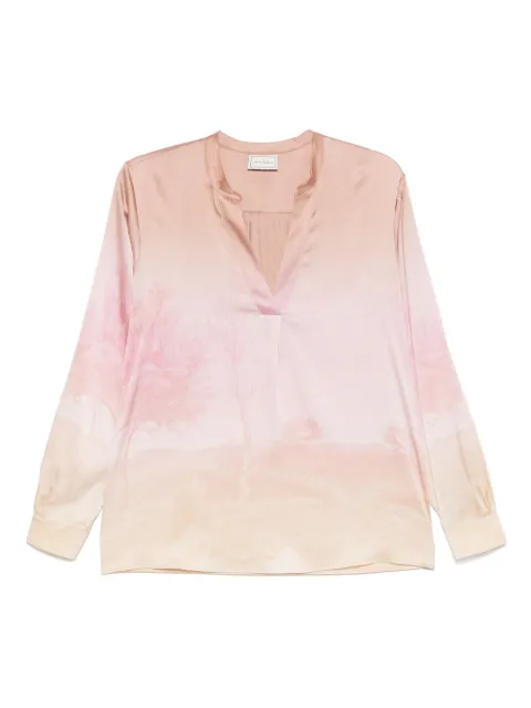 Pierre-Louis Mascia top con estampado gráfico