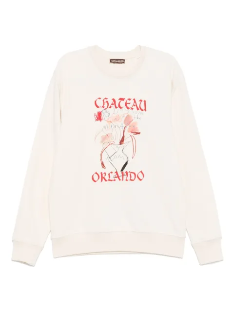 CHATEAU ORLANDO sudadera con estampado gráfico