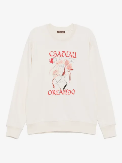 CHATEAU ORLANDO sudadera con estampado gráfico