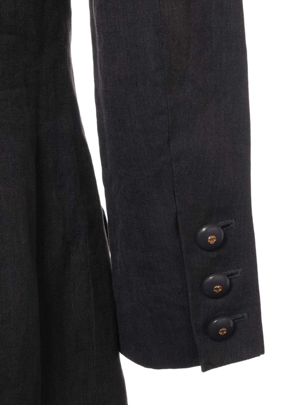 Pre-owned Chanel Single-breasted Blazer In Grey