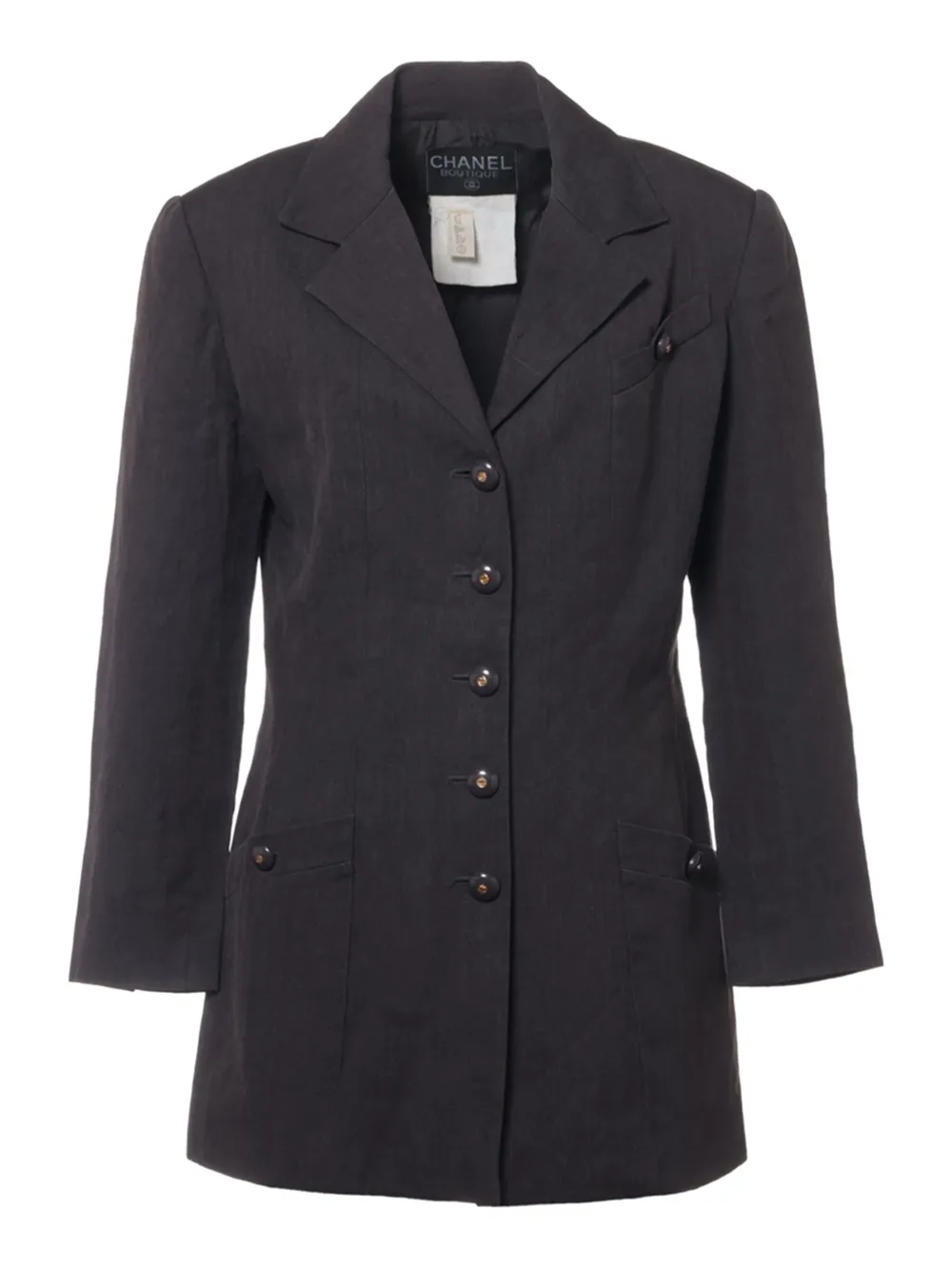 CHANEL Pre-Owned blazer con botones | gris | Image 1