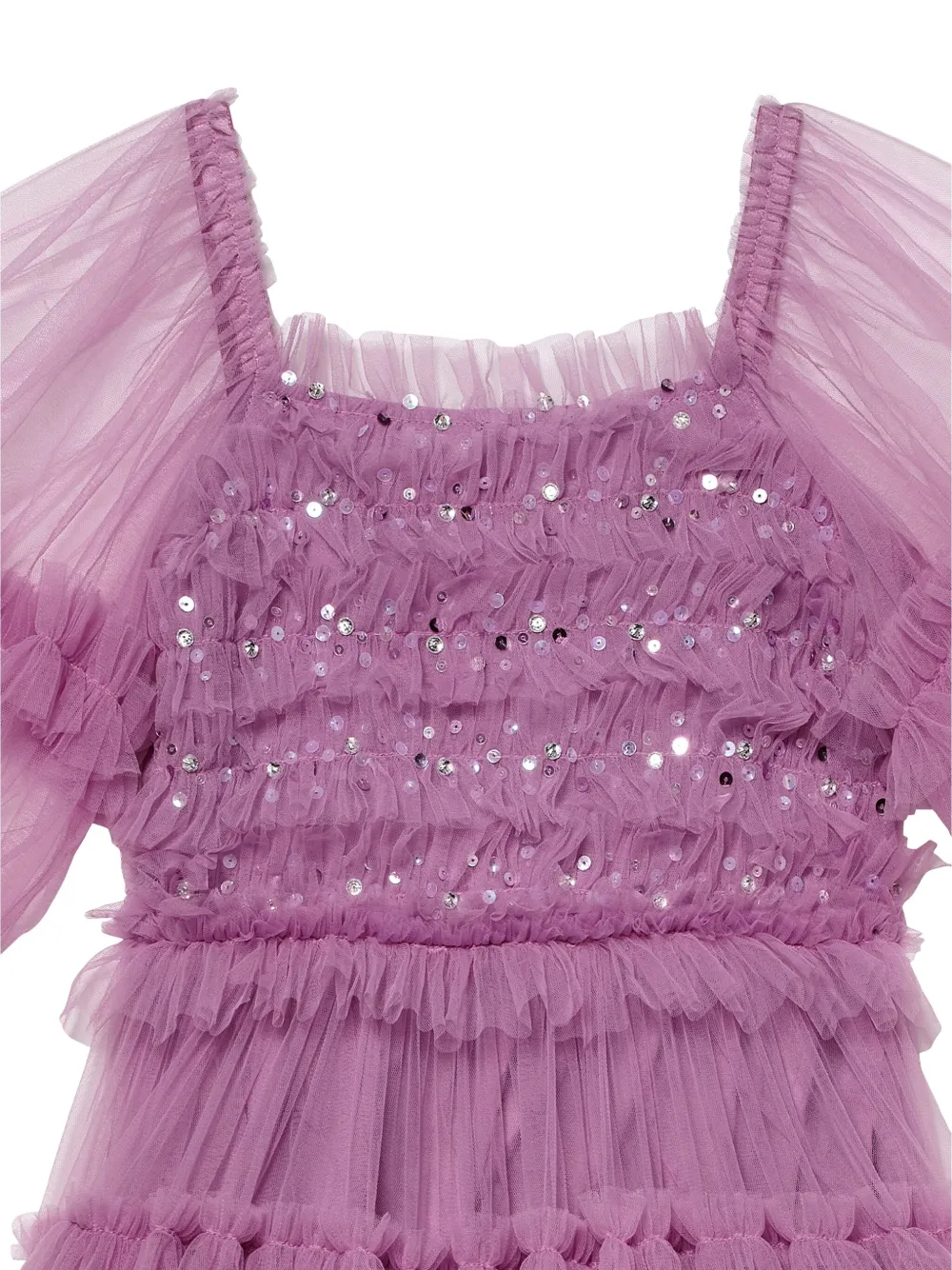 Tutu Du Monde Gelaagde jurk Paars