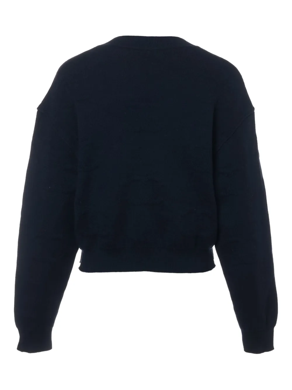 CHANEL Pre-Owned monogram-pattern jumper | Image 2
