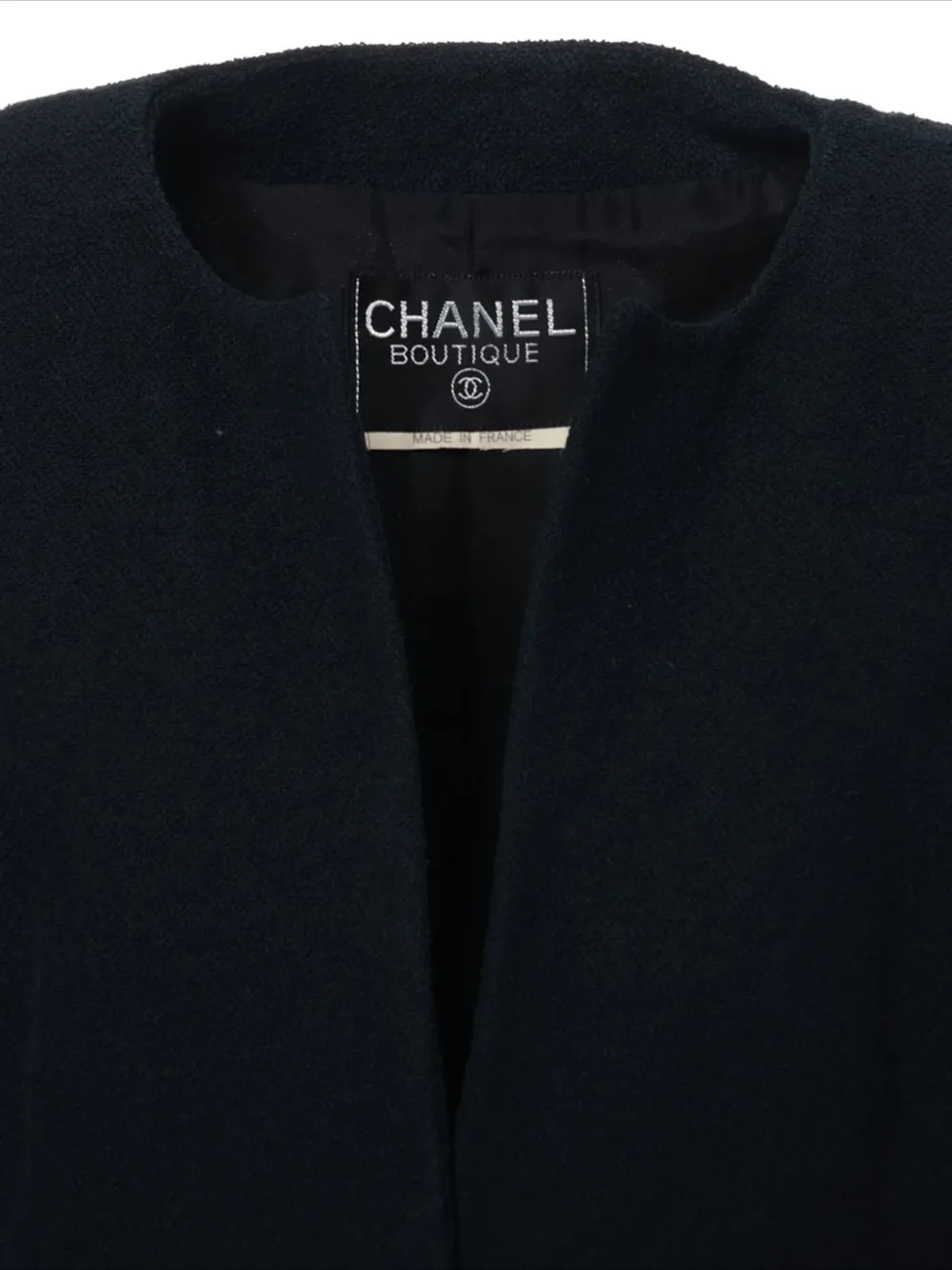 Pre-owned Chanel Wool Jacket In Blue