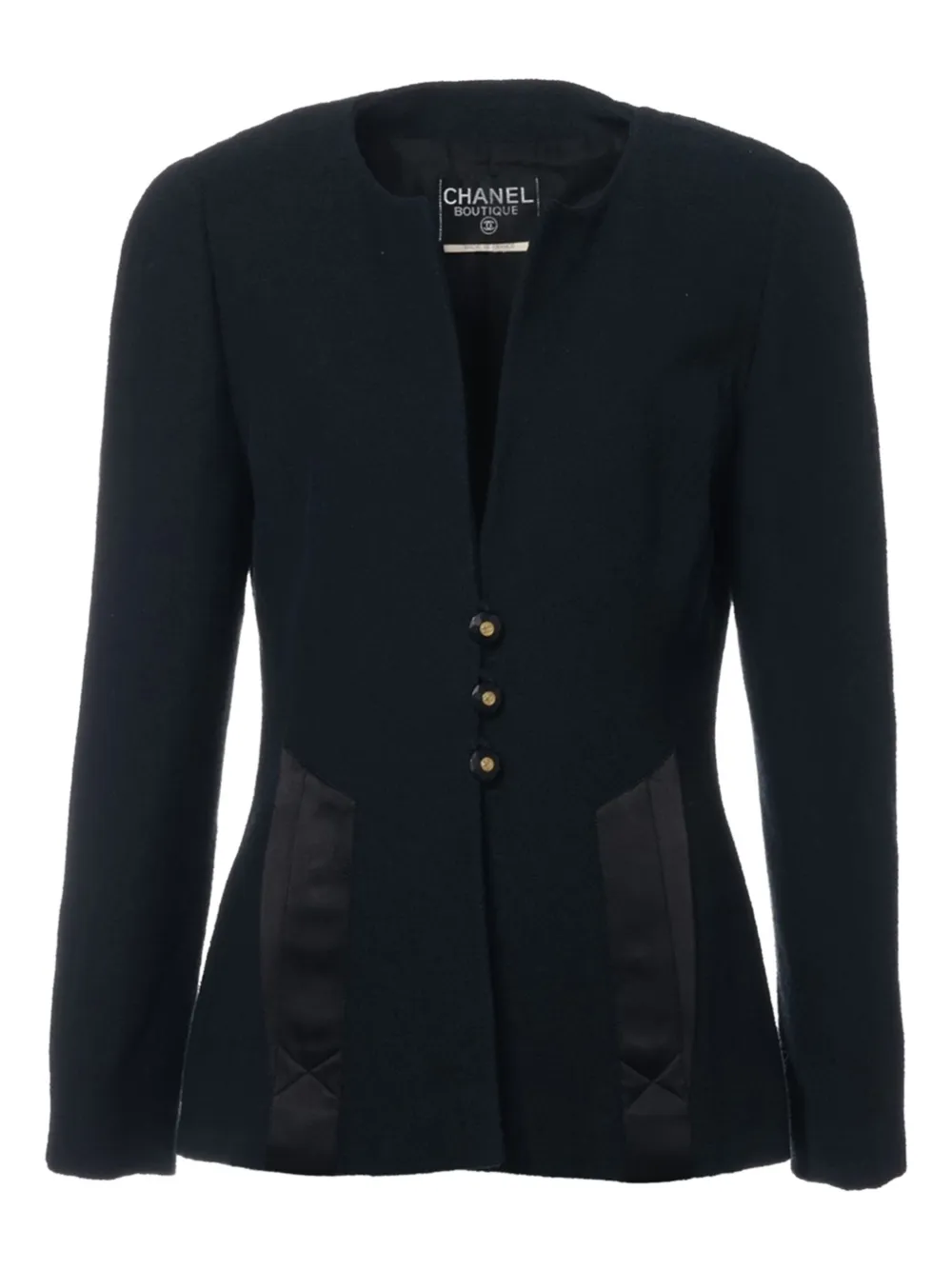 CHANEL Pre-Owned wool jacket | Blue | Image 1