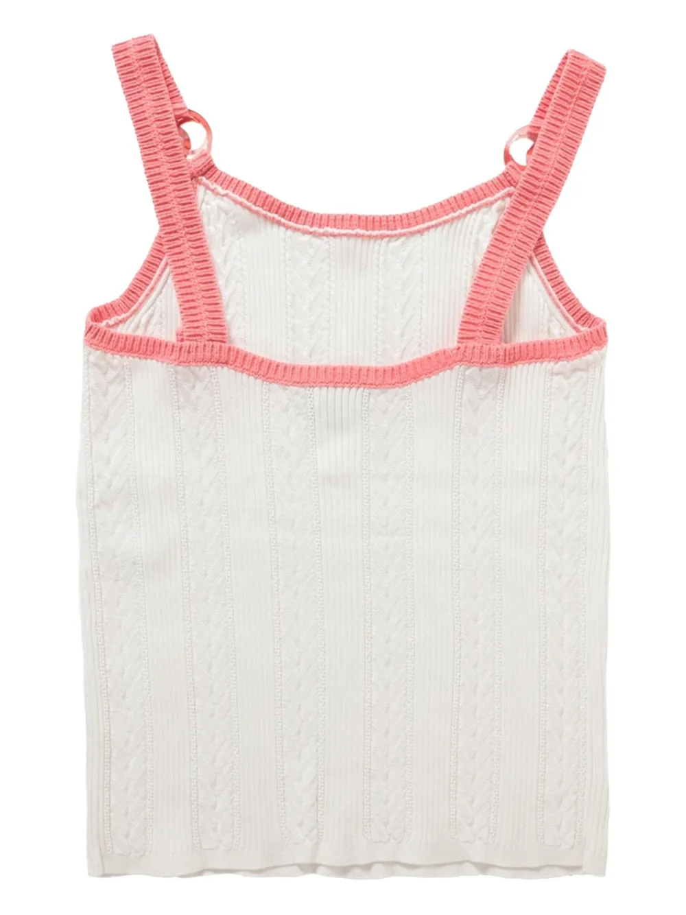 CHANEL Pre-Owned logo-charm top | Image 2