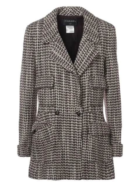 CHANEL Pre-Owned wool tweed jacket 
