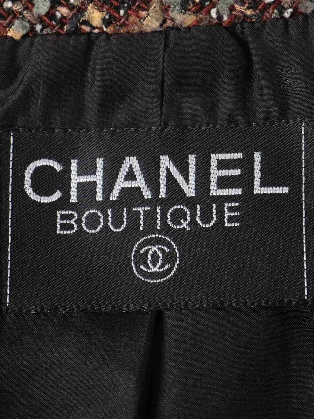 Pre-owned Chanel Tweed Blazer In Brown