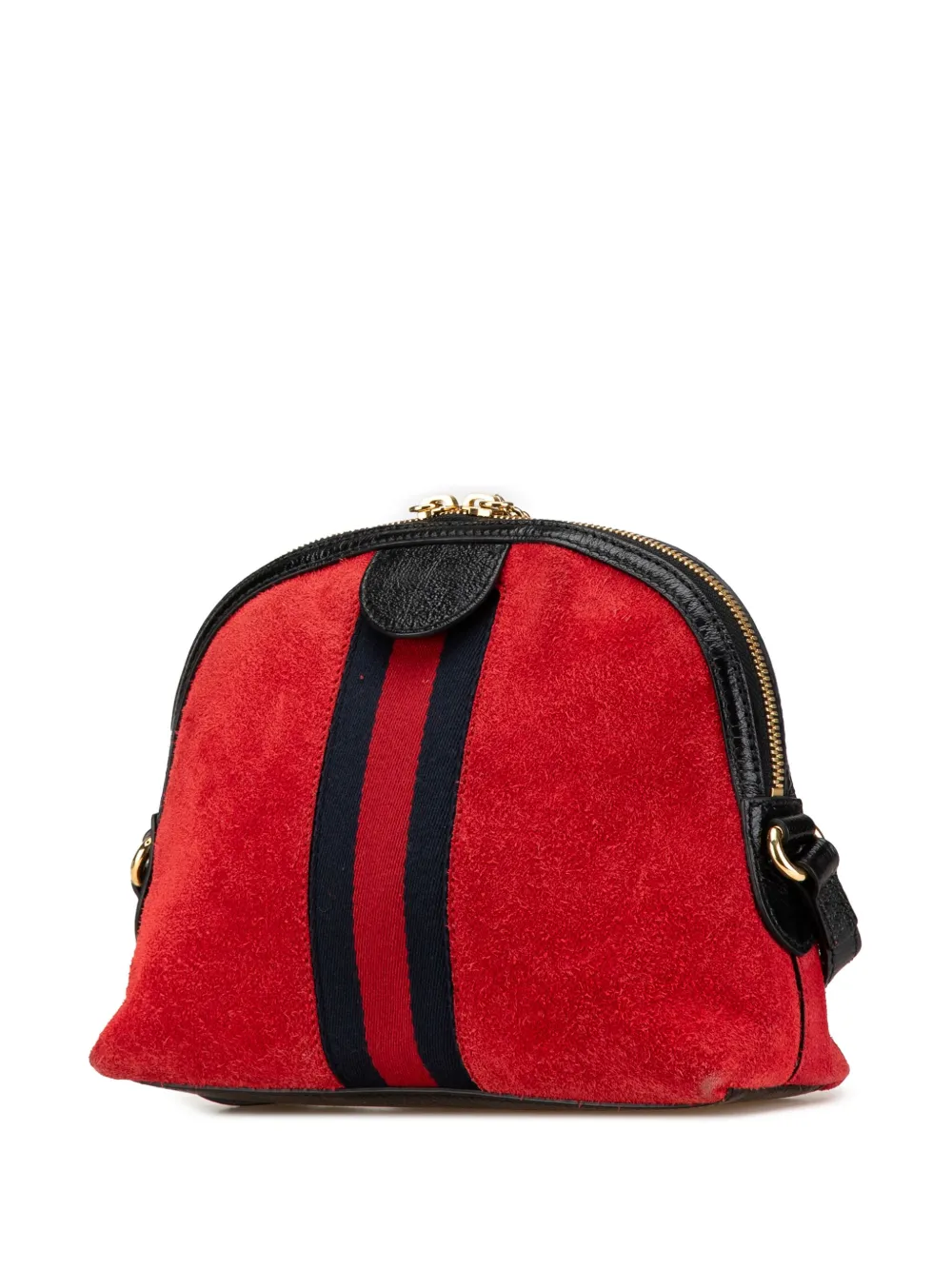 Gucci Pre-Owned Borsa a tracolla Ophidia Dome piccola in pelle scamosciata 2016 ad oggi | Borse | Image 2