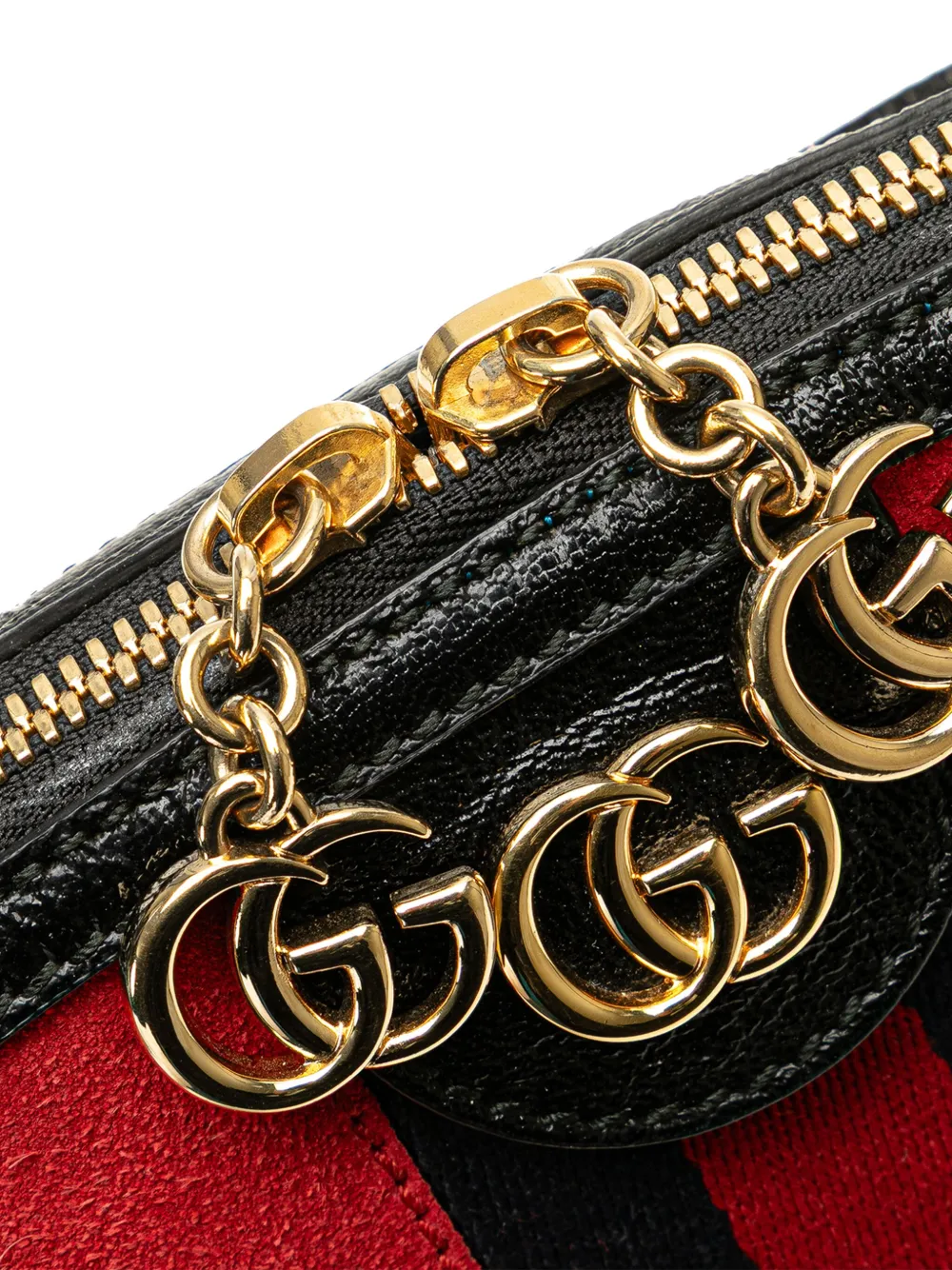 Gucci Pre-Owned Borsa a tracolla Ophidia Dome piccola in pelle scamosciata 2016 ad oggi | Image 6
