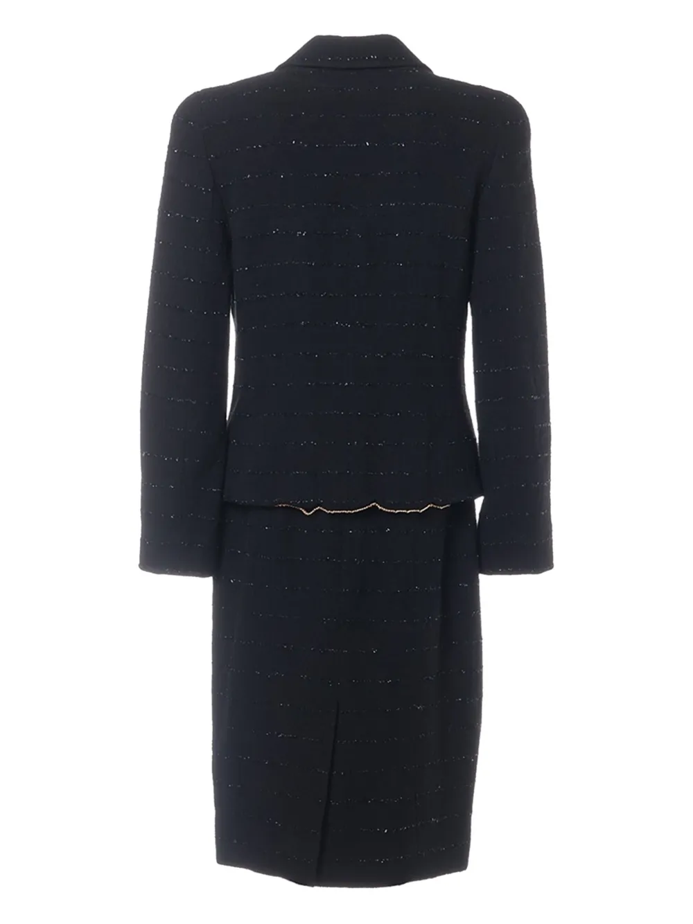 CHANEL Pre-Owned traje con botones | Image 2