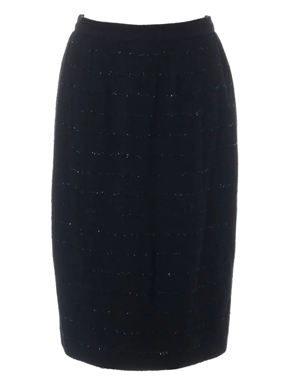 Pre-owned Chanel Wool Suit In Black