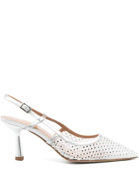 Chantal 80mm crystal-embellished pumps