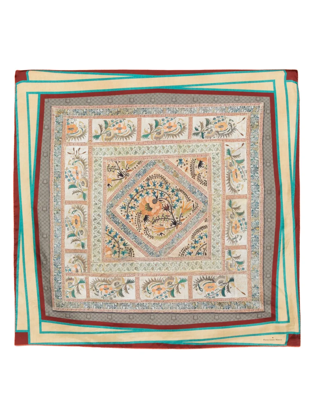 Pierre-Louis Mascia Cialda sjaal Beige