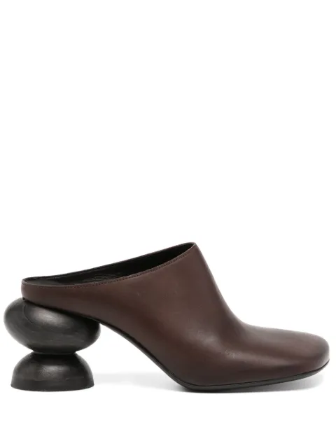 Uma Wang 75mm stone mules