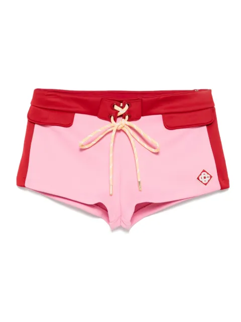 Casablanca panelled shorts