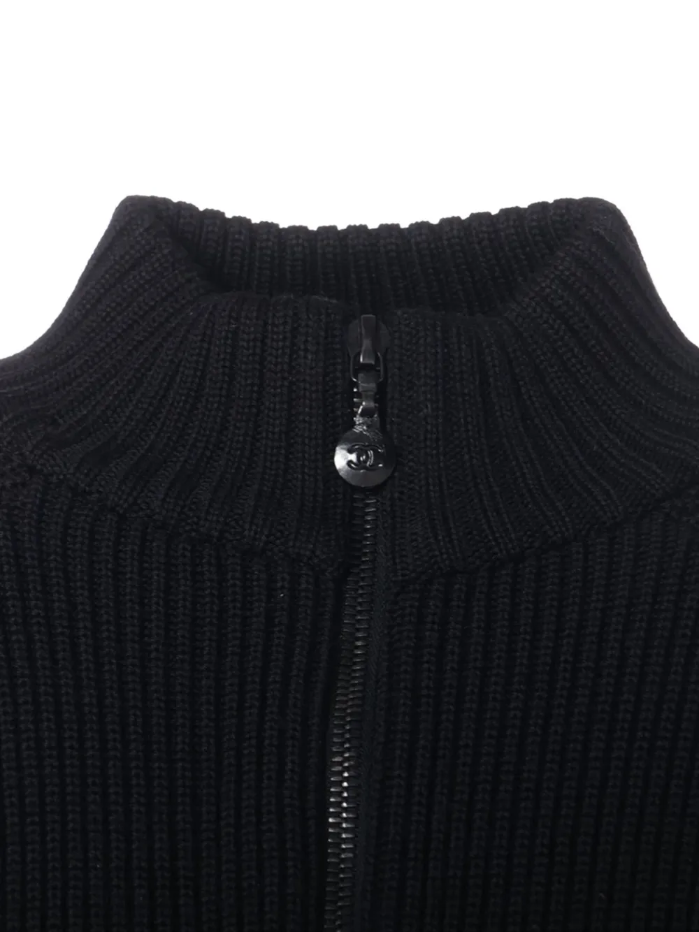 Pre-owned Chanel Wool Jumper In Black