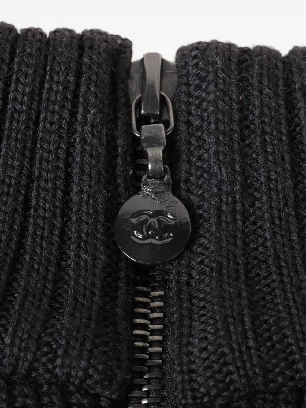 Pre-owned Chanel Wool Jumper In Black
