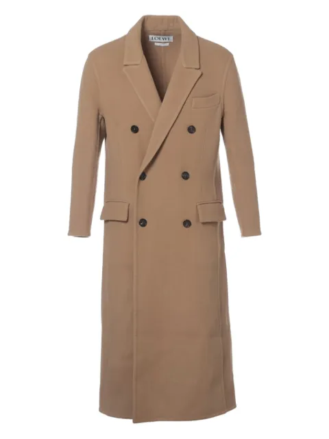 Loewe Pre-Owned double-breasted coat