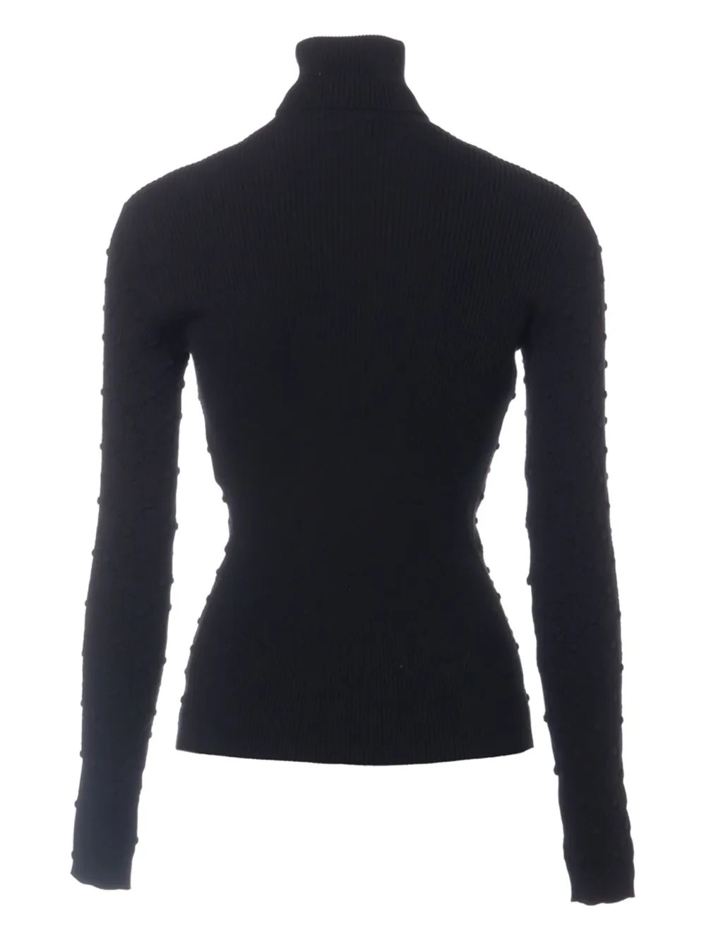 Pre-owned Chanel Interlocking Cc-logo Sweater In Black