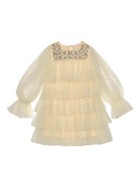 Tutu Du Monde tulle ruffle-detail dress