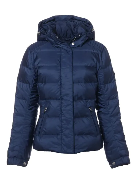 Prada Pre-Owned triangle-logo puffer jacket