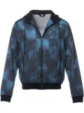 Louis Vuitton Pre-Owned Damier zip-up jacket - Blue