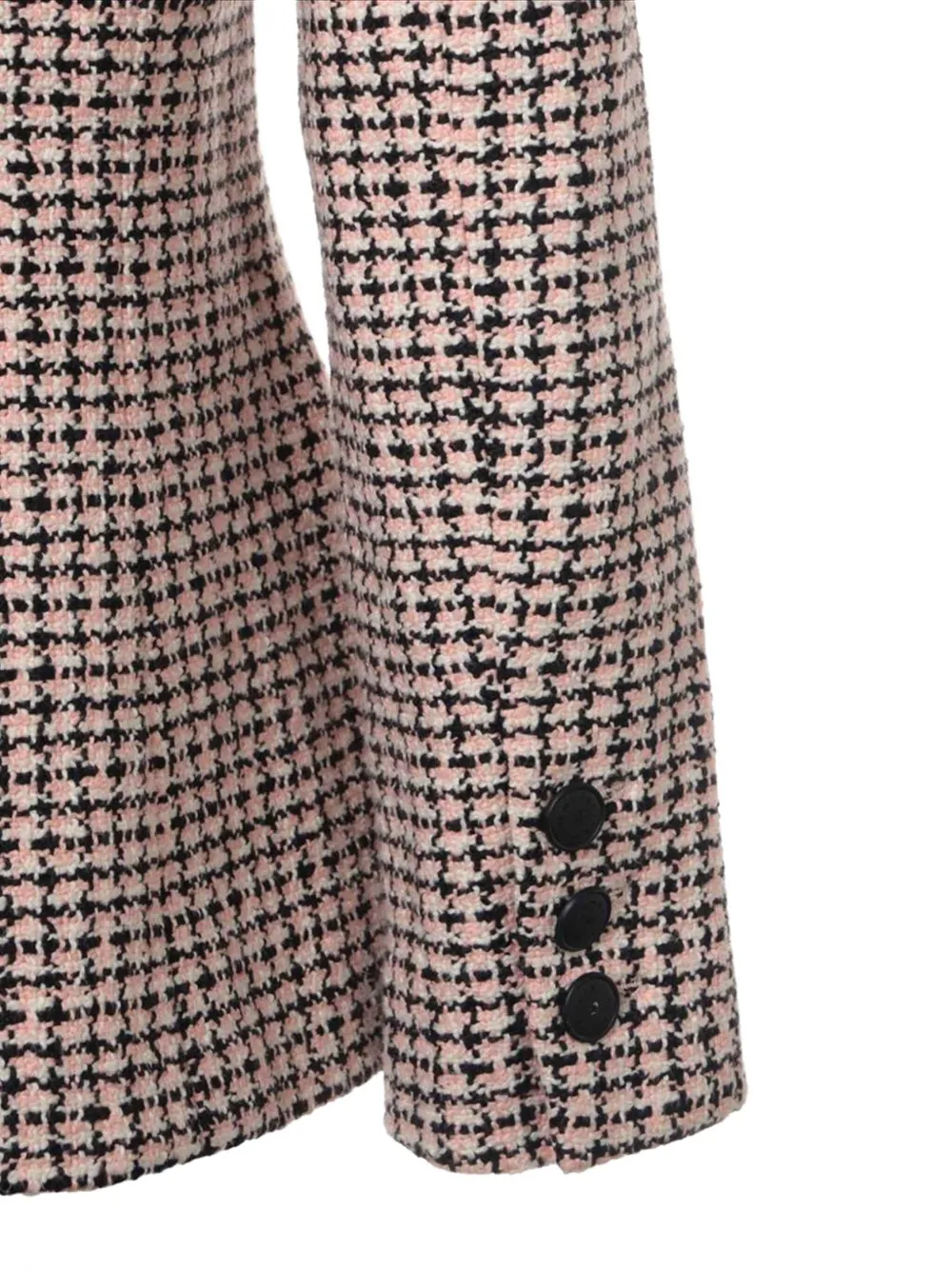 Pre-owned Chanel Tweed Blazer In Black