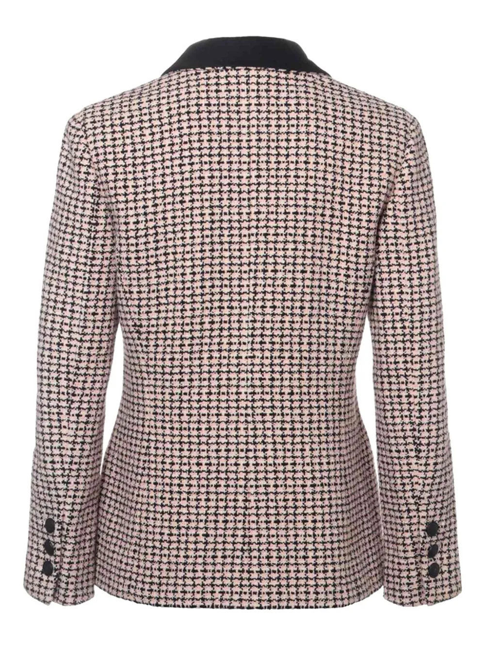 Pre-owned Chanel Tweed Blazer In Black