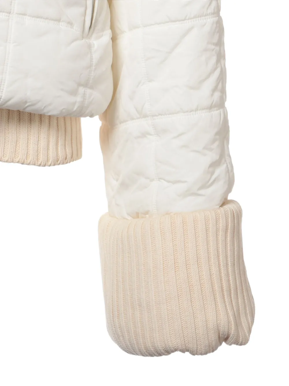 Pre-owned Chanel Detachable-sleeve Jacket In White