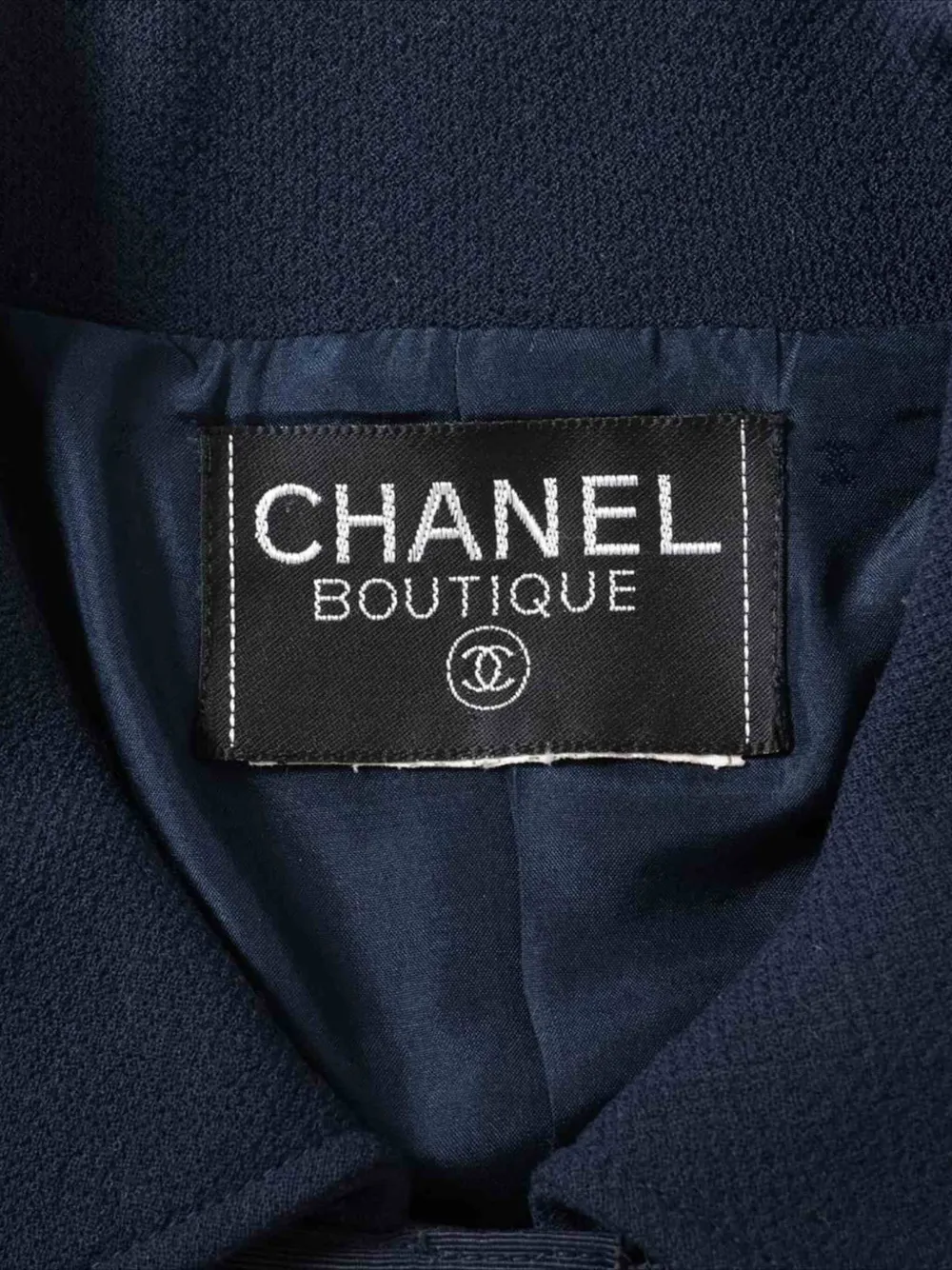 Pre-owned Chanel Wool Jacket In Blue