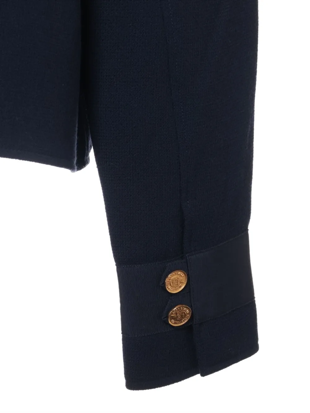 Pre-owned Chanel Wool Jacket In Blue