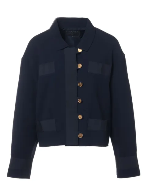 CHANEL Pre-Owned Jacke aus Wolle