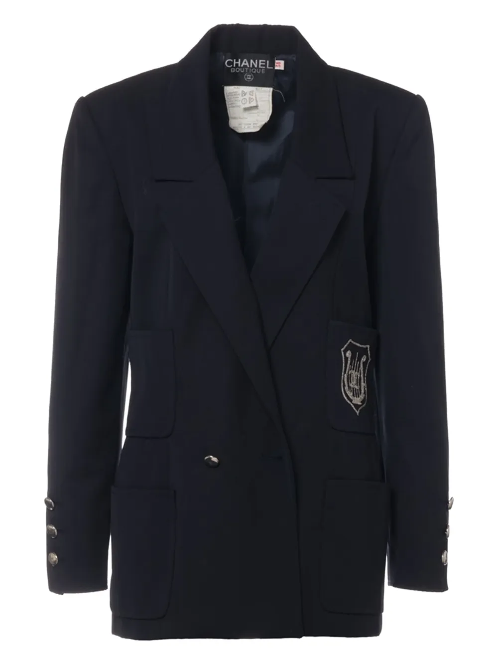 CHANEL Pre-Owned blazer con botones | negro | Image 1