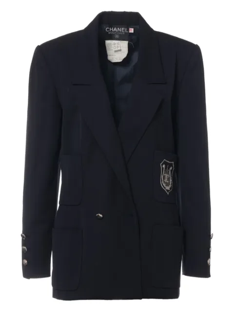 CHANEL Pre-Owned wool blazer 