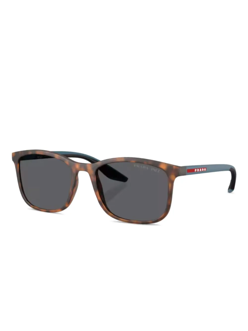 Prada Linea Rossa tortoiseshell square sunglasses - ブラウン Prada Linea Rossa tortoiseshell square sunglasses - ブラウン
