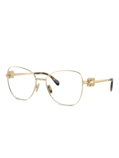 Miu Miu Eyewear geometric-frame glasses