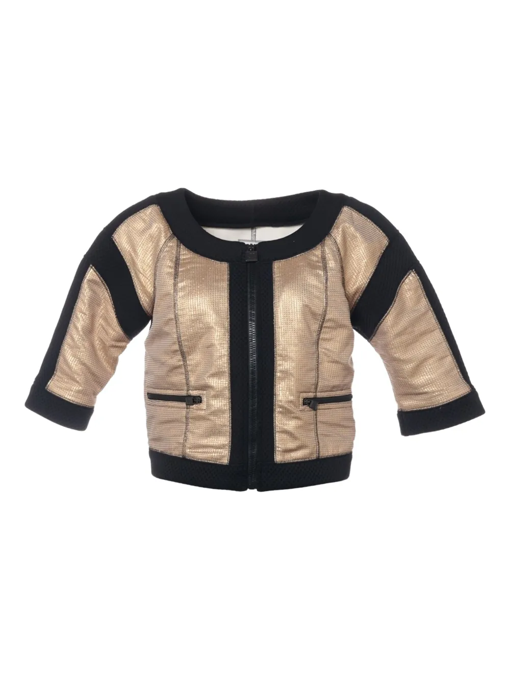 CHANEL Pre-Owned two-tone jacket | Black | Image 1