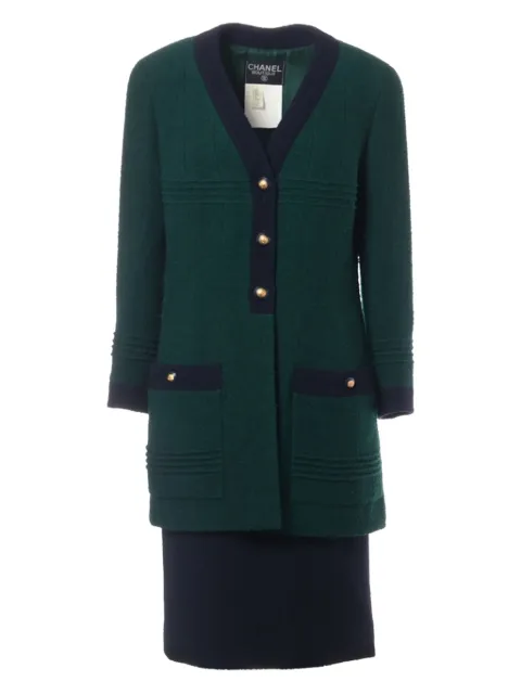 CHANEL Pre-Owned wool suit 