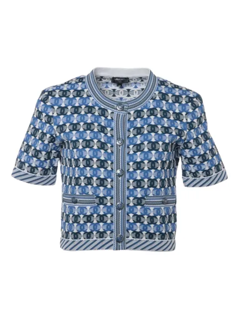 CHANEL Pre-Owned monogram-pattern cardigan 