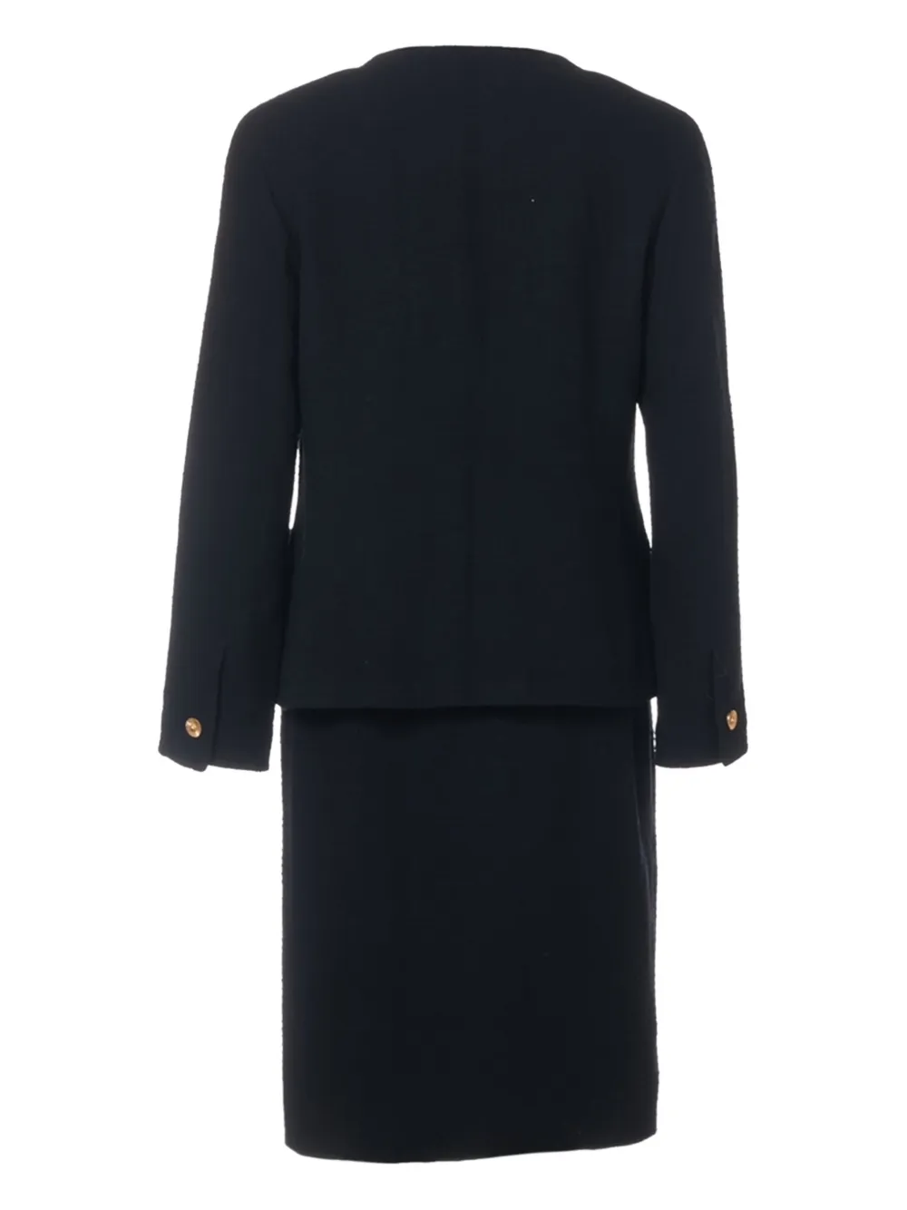 CHANEL Pre-Owned tailleur à design sans col | Image 2
