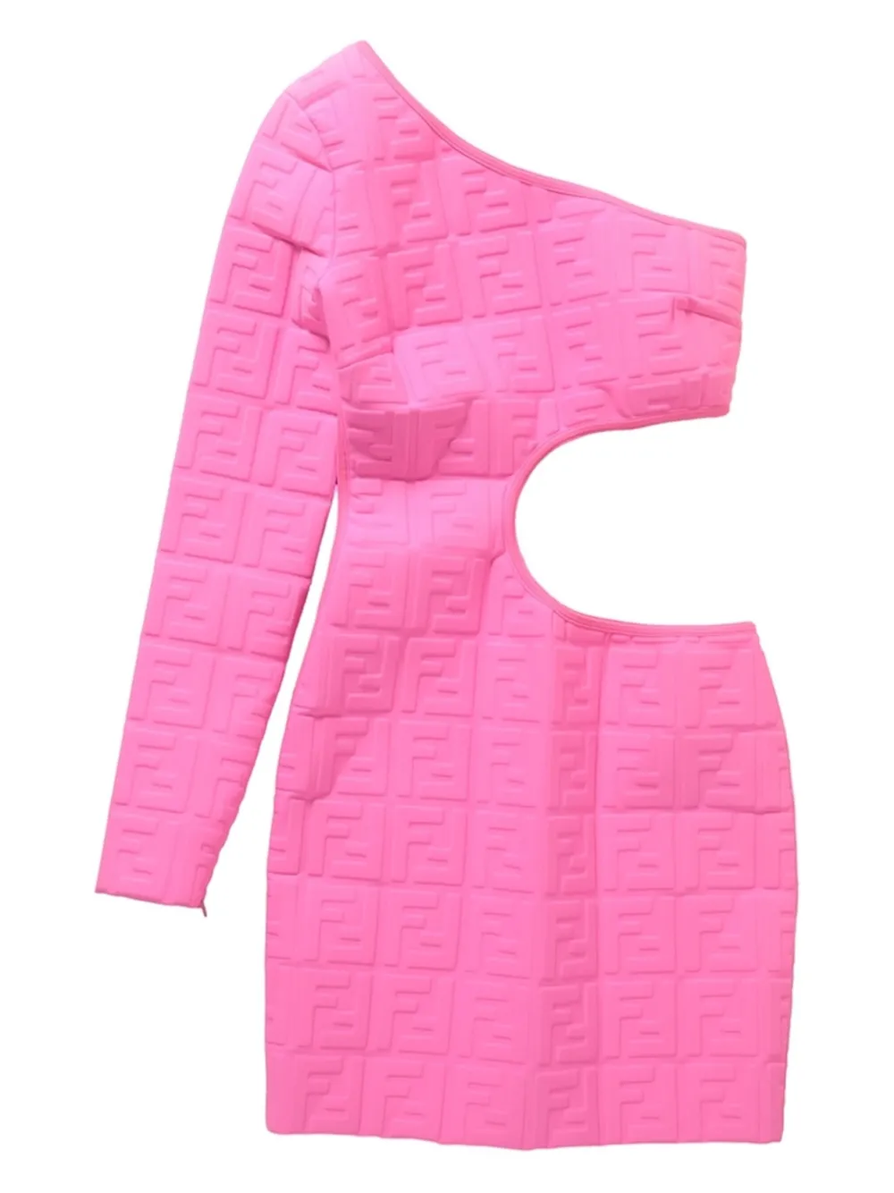 x Nicki Minaj FF-embossed mini dress