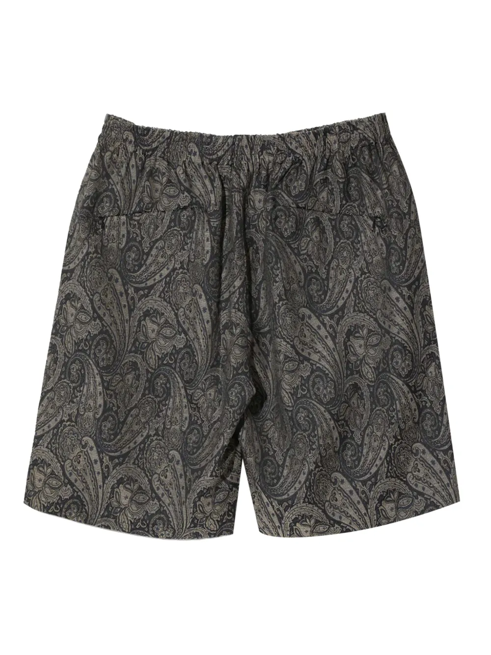 Needles paisley-print track shorts | Grey | Image 1