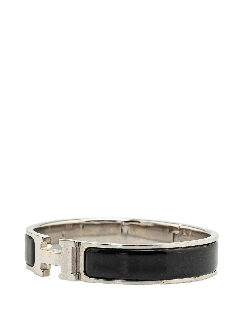 Hermès Pre-Owned 20th Century Narrow Enamel Clic H Bracelet PM costume bracelet | Image 2