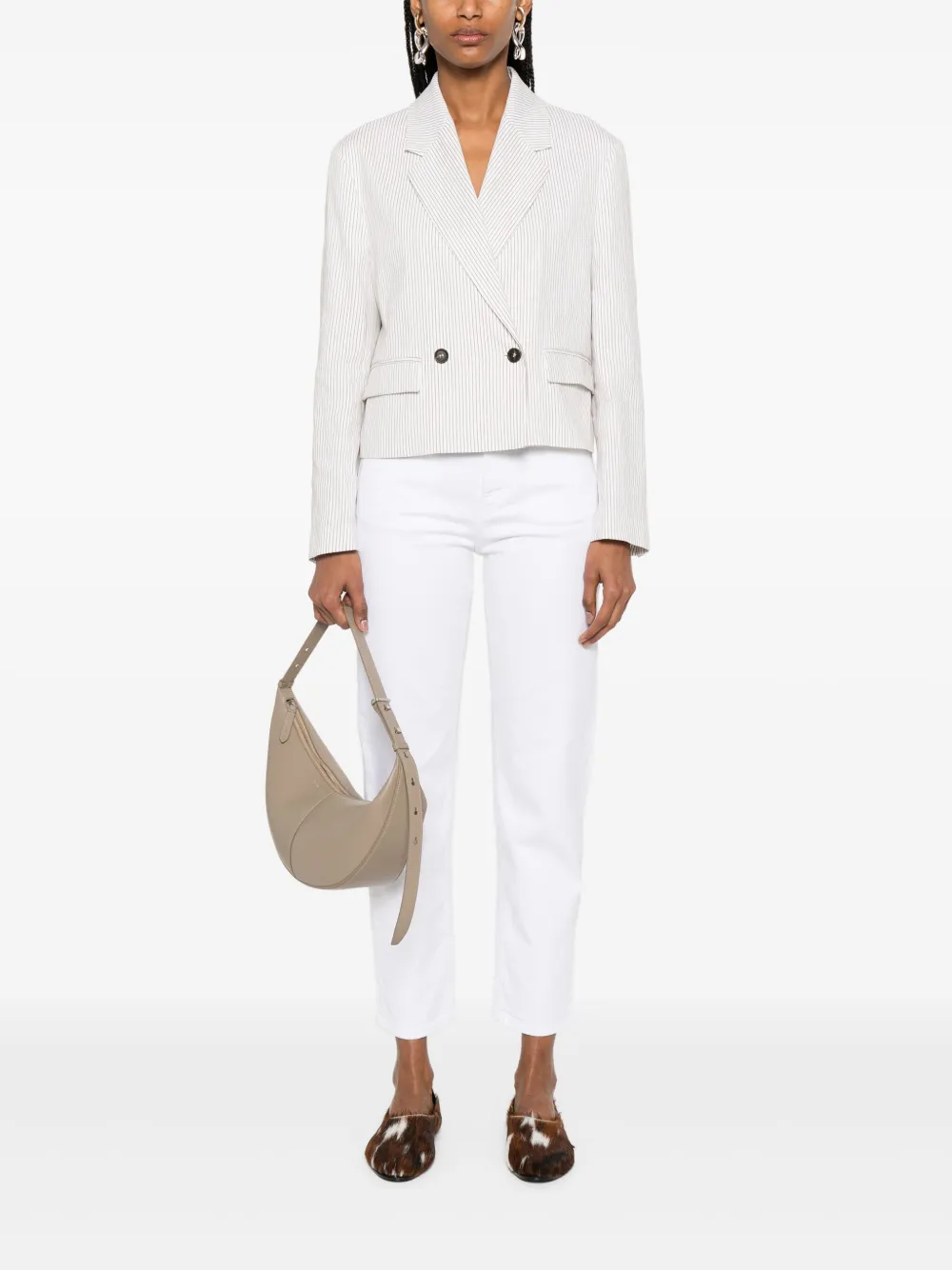 sartoriatramarossa Sartoria Tramarossa Monica jeans - Wit